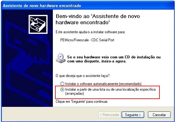 installation of drivers